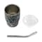 3oz. Black Spiderwebs Mini Stainless Steel Insulated Tumbler by Ashland®
